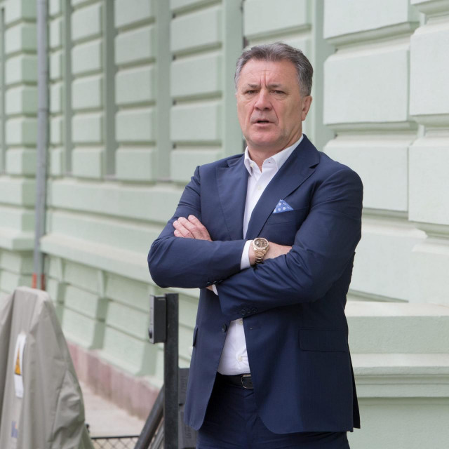 Zdravko Mamić ispred suda u Osijeku