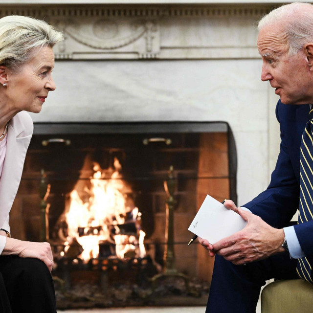 Joe Biden i Ursula von der Leyen