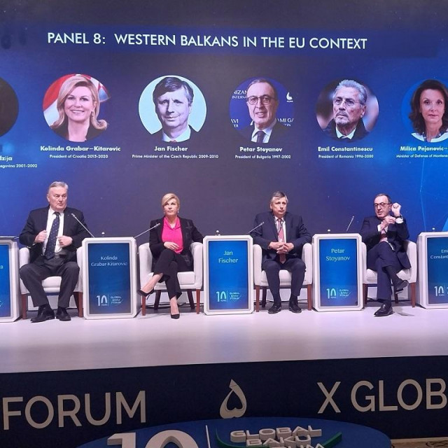 Kolinda Grabar Kitarović na Global Baku Forumu