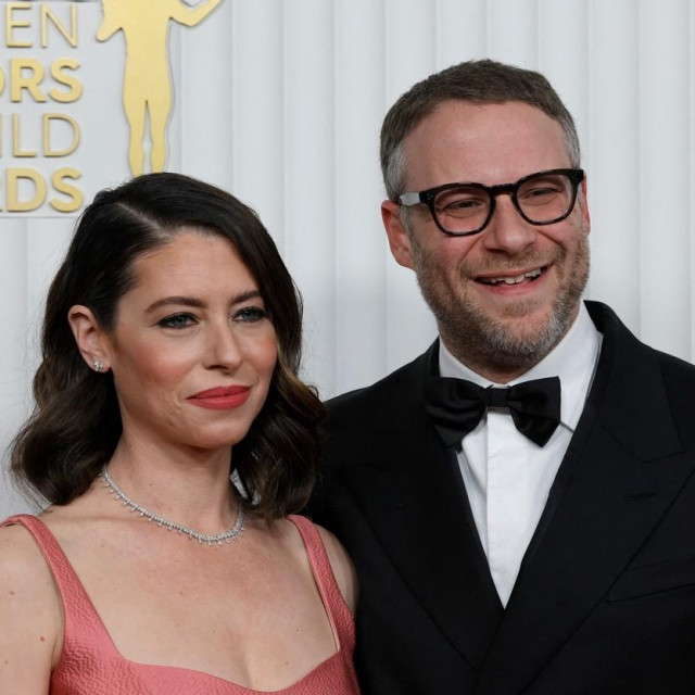 Seth Rogen i njegova supruga Lauren Miller Rogen