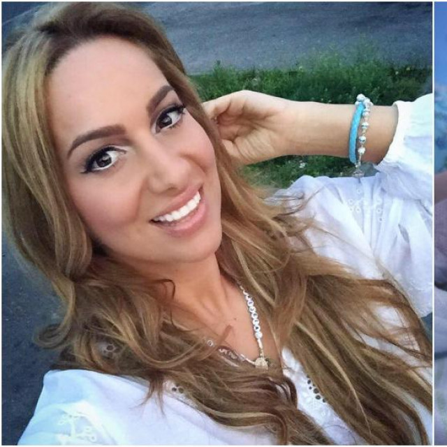 Simona Mijoković i njen novorođeni sin