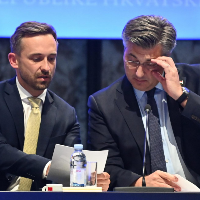 Marin Piletić i Andrej Plenković