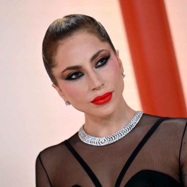 US actress-singer Lady Gaga attends the 95th Annual Academy Awards at the Dolby Theatre in Hollywood, California on March 12, 2023. (Photo by ANGELA WEISS/AFP)