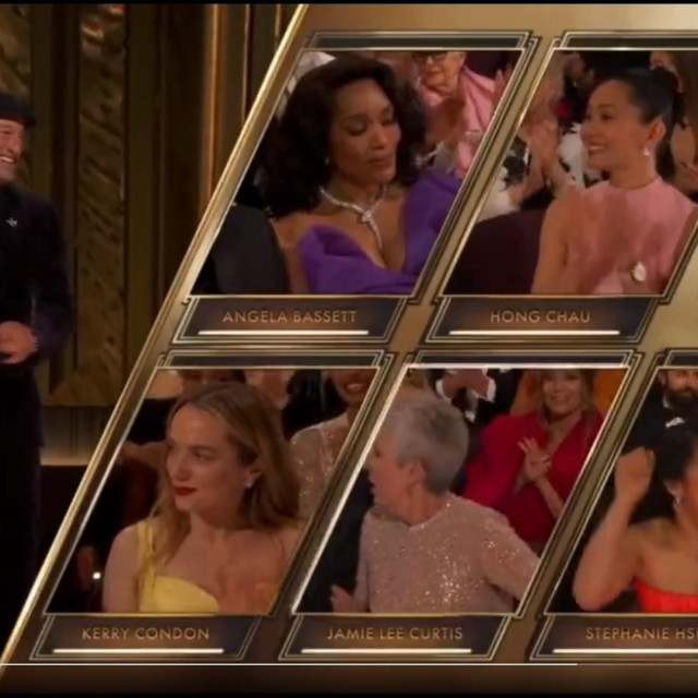 Reakcija Angele Bassett i drugih nominiranih na pobjedu Jamie Lee Curtis
