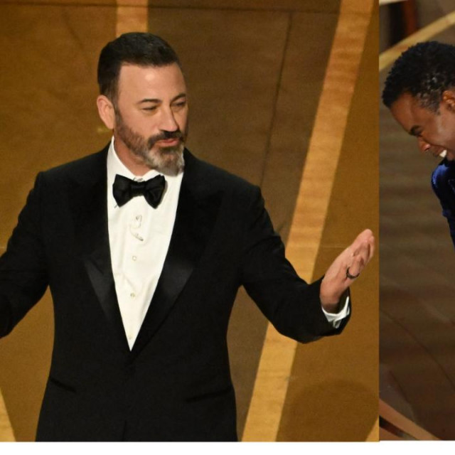 Jimmy Kimmel na Oscarima sinoć i Will Smith lani