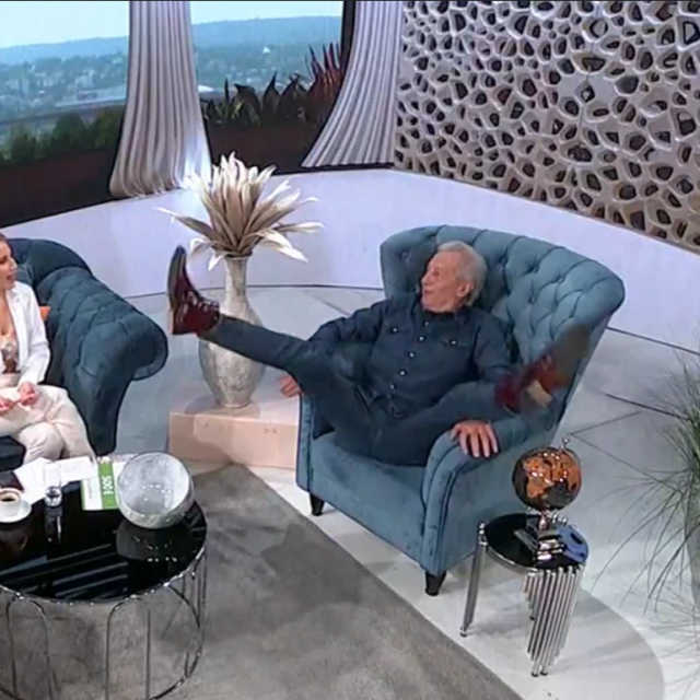 Miroslav Ilić u studiju televizije ‘Pink‘