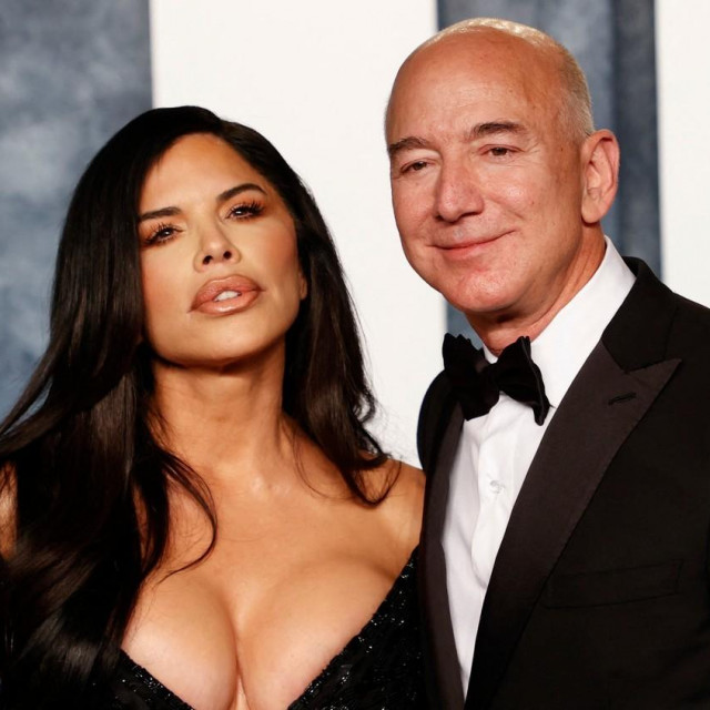 Jeff Bezos i Lauren Sanchez