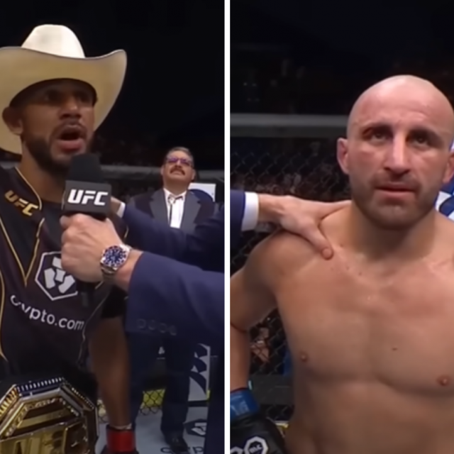 Yair Rodriguez (lijevo) i Alexander Volkanovski (desno)