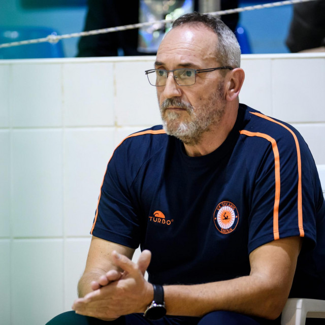 Na fotografiji: Denis Seferovic, trener Solaris.
 