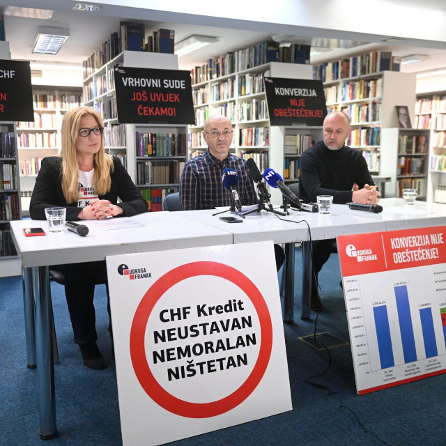 Konferencija za medije udruge Franak (arhivska fotografija)