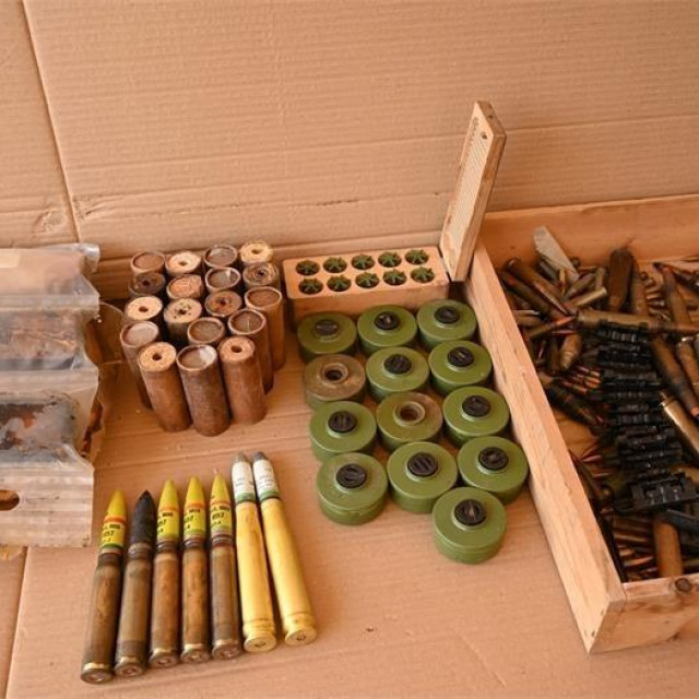 Oružje koje je izuzela PU šibensko-kninska