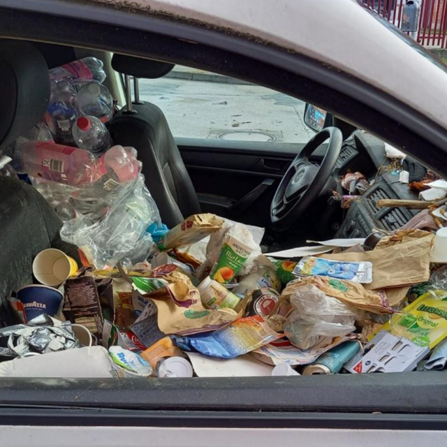 Policijska fotografija kabine