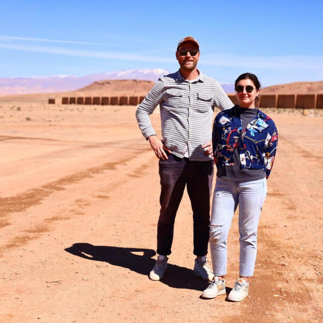 Dvoje scenografa u Maroku