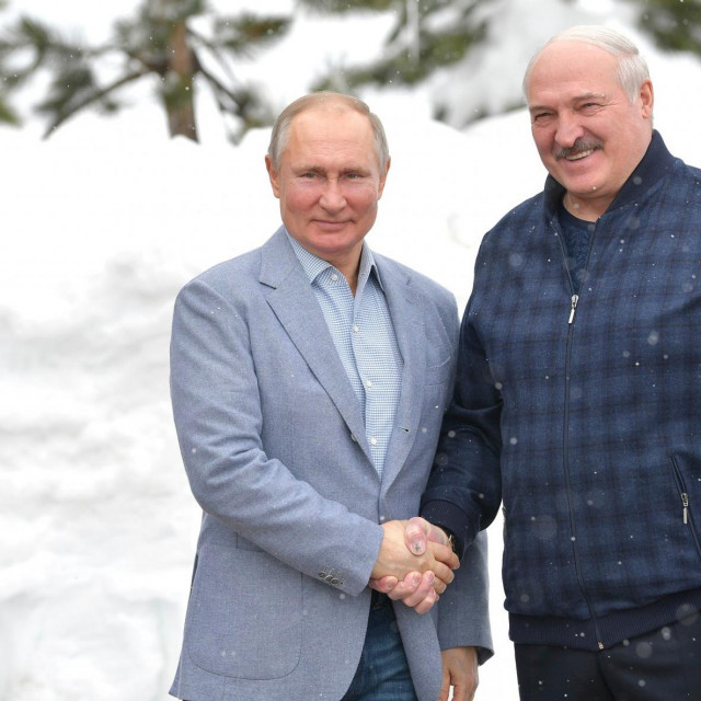 Vladimir Putin i Aleksandar Lukašenko