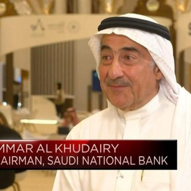 Šef saudijske nacionalne banke Ammar Al Khudairy