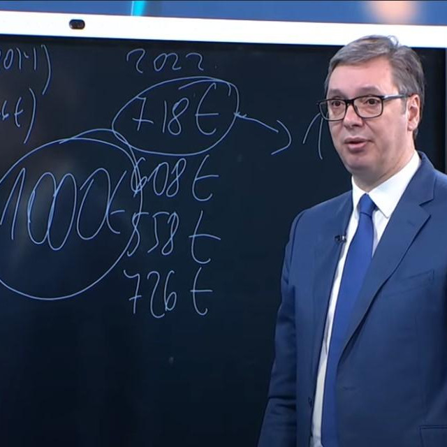 Vučić na RTS-u