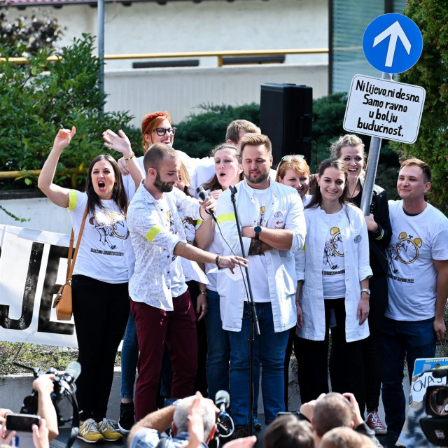 Lanjski prosvjed liječnika