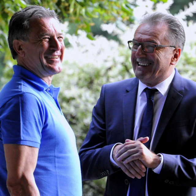 Zdravko Mamić i Ante Čačić