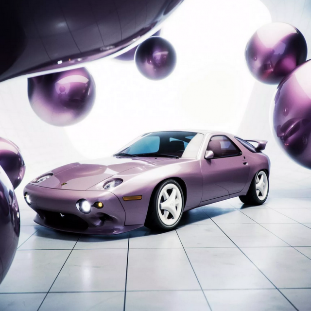 Porsche 928 Nebula