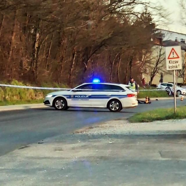 Očevid teške prometne nesreće u Sesvetama