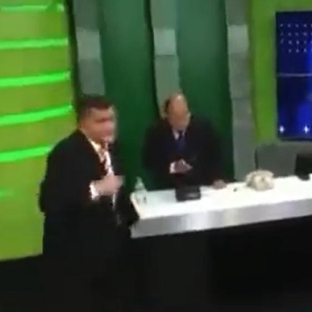 Potres u emisiji uživo