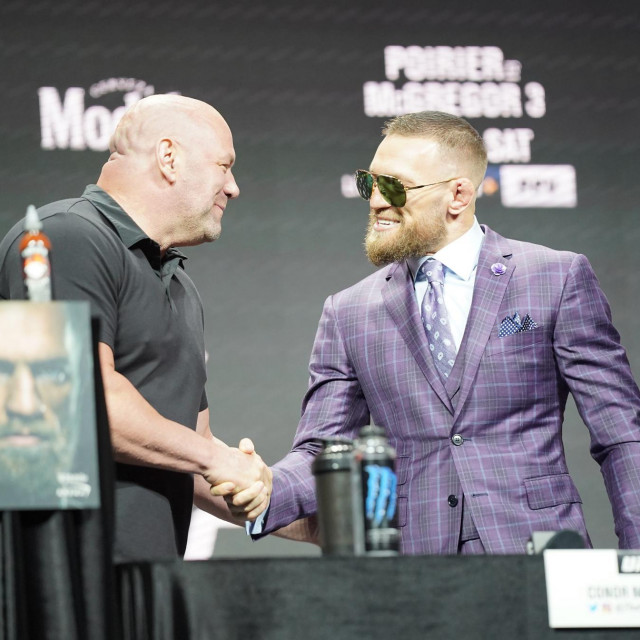 Dana White i Conor McGregor