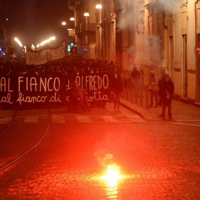 Anarhisti prosvjeduju u Italiji