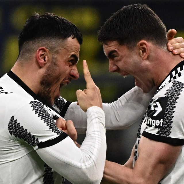Filip Kostić i Dušan Vlahović