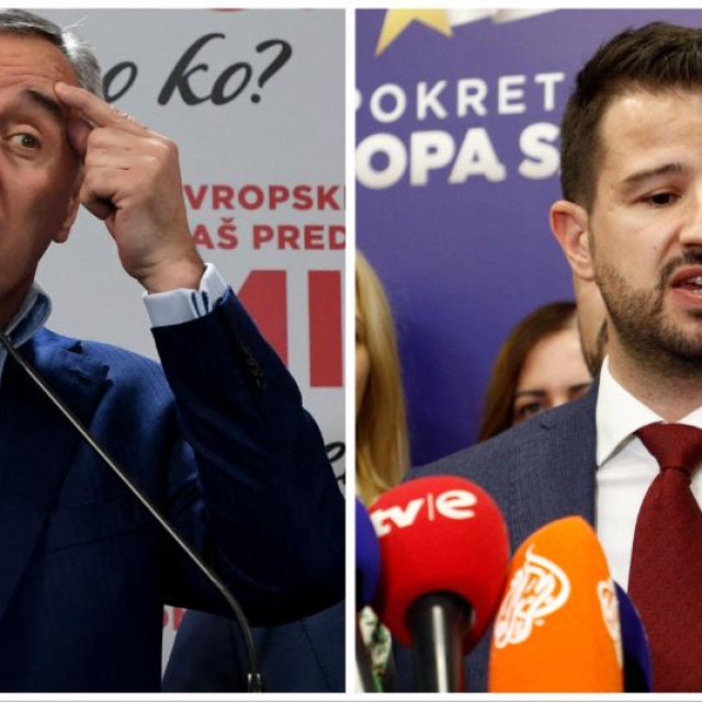 Milo Đukanović i Jakov Milatović