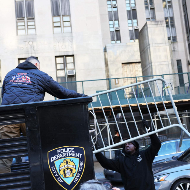 Postavljanje barikada u New Yorku