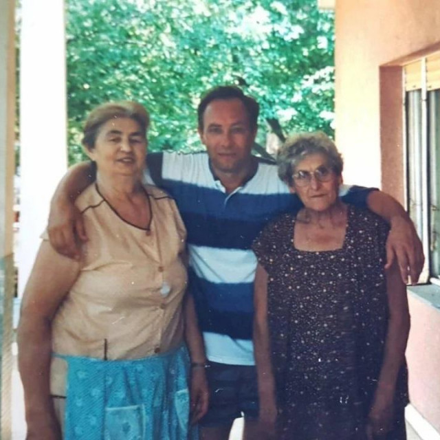 Drago Celizić, gospođa Milka i njegova majka