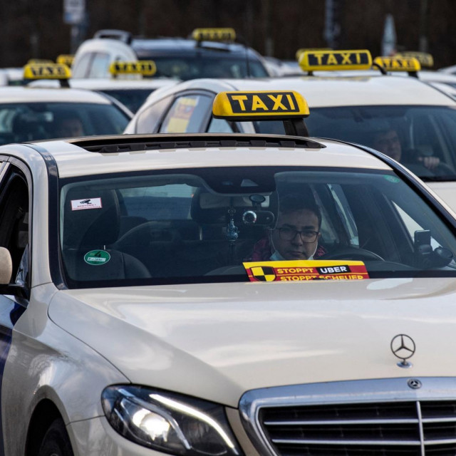 Taxi, ilustracija