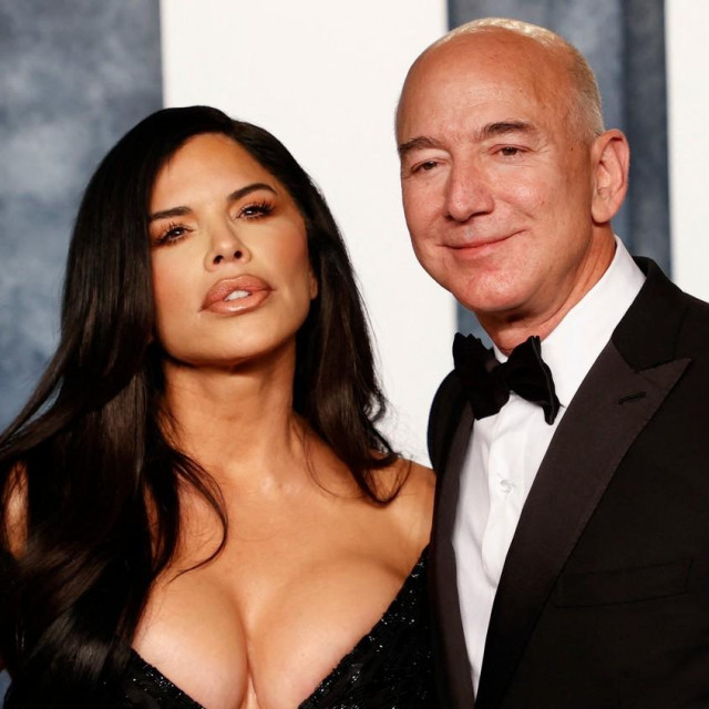 Jeff Bezos i Lauren Sanchez