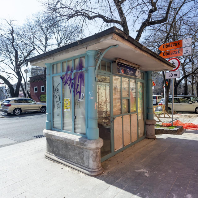 Stari kiosk na početku Klaićeve uskoro se renovira, te će biti stavljen u funkciju u sklopu Muzeja grada Zagreba