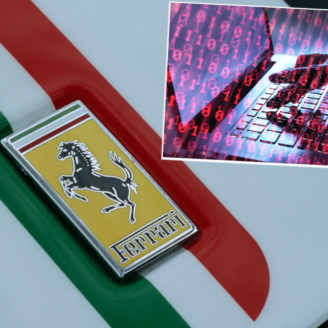 Farrari, kibernetički napad