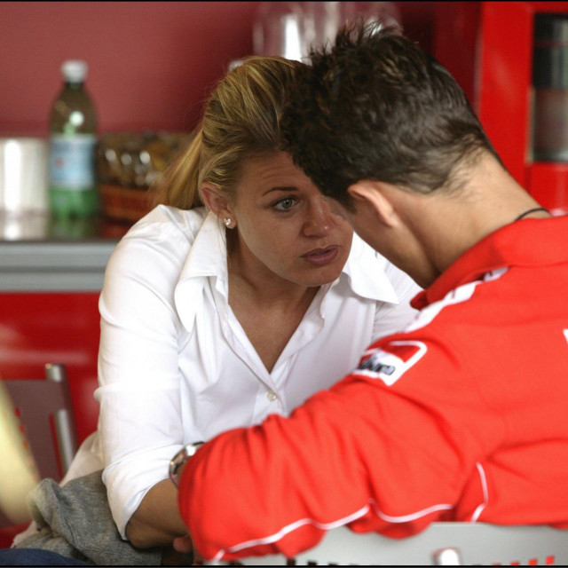 Corinna i Michael Schumacher