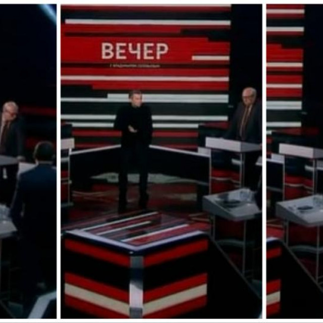 Incident u emisiji Vladimira Solovjeva