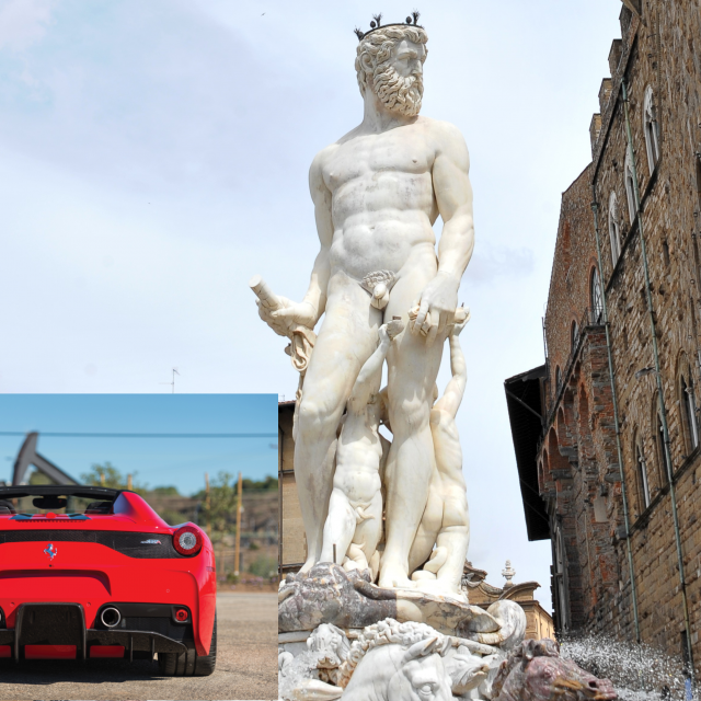 Farrari, Firenca, ilustracija