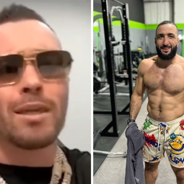 Colby Covington (lijevo) i Belal Muhammad (desno)