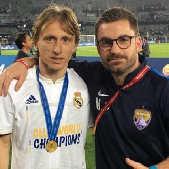 Luka Modrić i Marin Polonijo