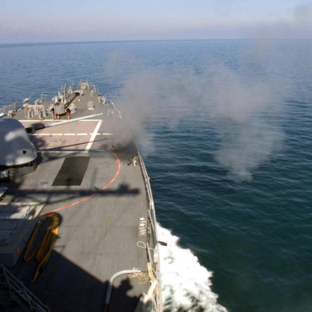 Američki razarač USS Milius, ilustrativna fotografija