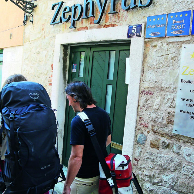 Turističke oznake za sobe i apartmane u Splitu