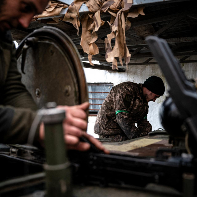 Ilustracija, ukrajinski vojnici