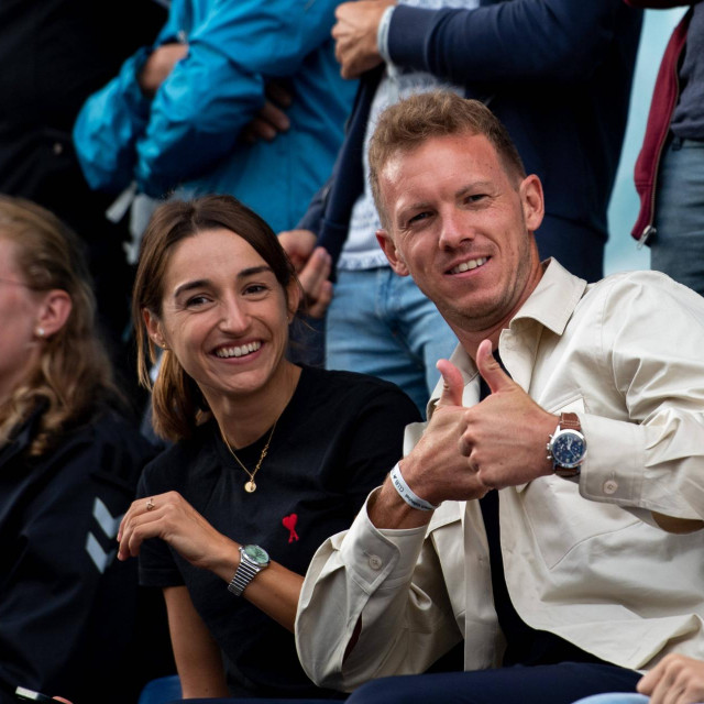 Julian Nagelsmann i Lena Würzenberger