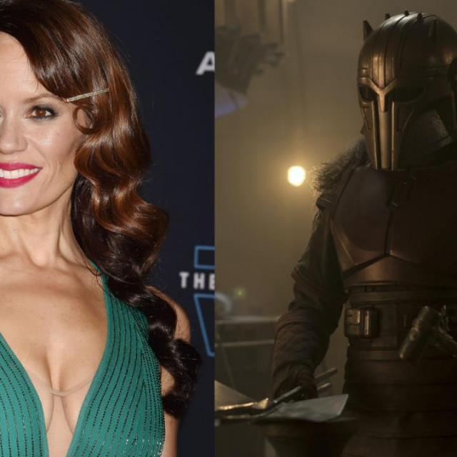 Emily Swallow glumi The Armorera u Mandalorianu