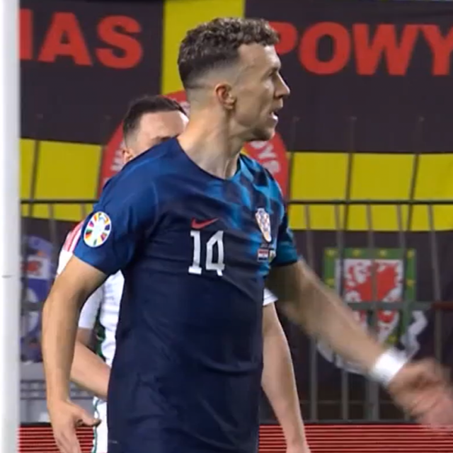 Ivan Perišić u trenucima verbalnog čašćenja Andreja Kramarića