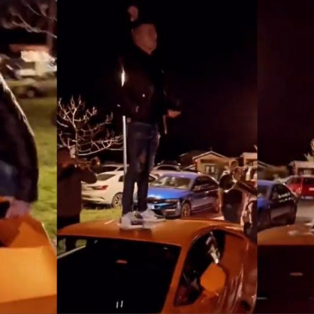 Uroš Panić na skupocjenom Lamborghiniju