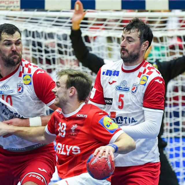 Domagoj Duvnjak i Mathias Gidsel