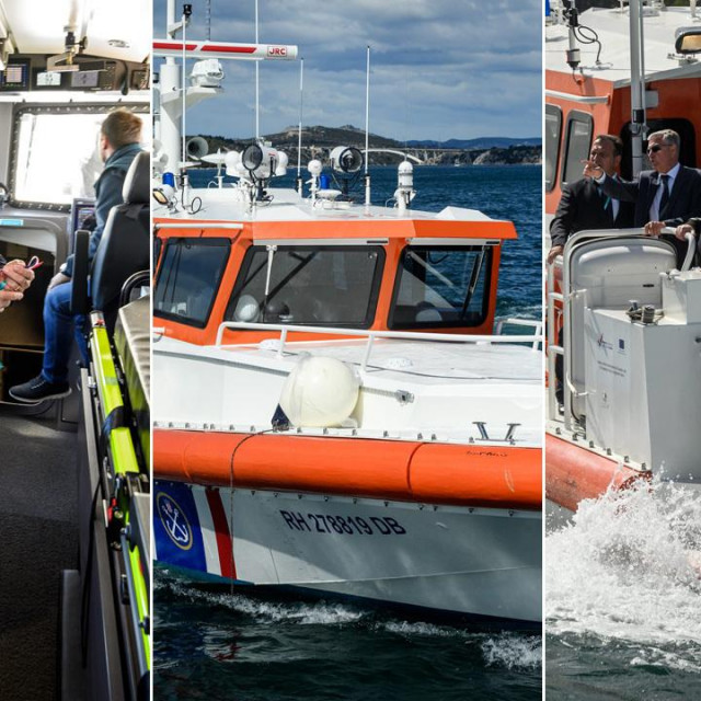 Vili Beroš i prva brodica hitne pomorske medicinske službe