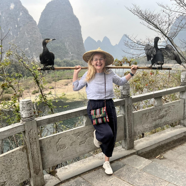 Vitomira Lončar u Kini, privatni arhiv